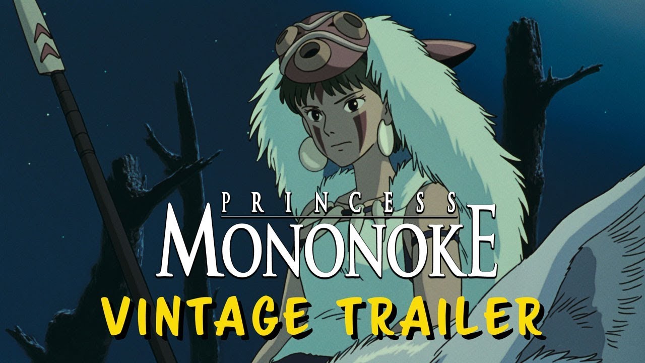 Studio Ghibli Fest 2018 - Princess Mononoke Vintage Trailer (1997) thumnail