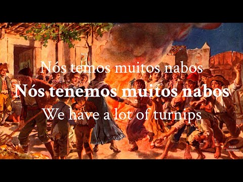 "Nós tenemos muitos nabos" - Mirandense Children's Folk Dance (LYRICS + Translation PT & ENG)