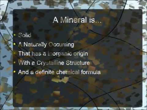 鑑定礦物的測試 (Tests to Identify Minerals)