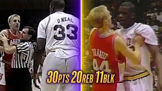 Shaq Gets Heated with Chris Brandt, Records Second Straight Triple-Double