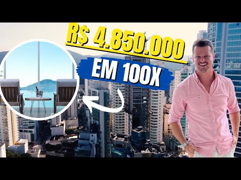 Apartamento no Ed. Skyline Tower em Balneário Camboriú - vídeo