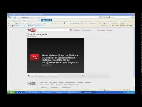 Erklärung Tutorial - Wie man alle Videos anschauen kann? Auch mit Gema  und SME