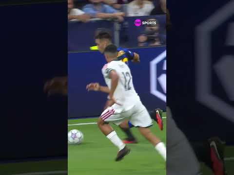 GOL BRASILEIRO NA CHAMPIONS! O LATERAL CARLOS AUGUSTO FEZ GOL DE CENTROAVANTE CONTRA O REAL #shorts
