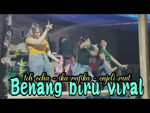 tiga biduan ternama mengguncang desa saneo ..!!! enjeli mut - ika rafika - teh ocha