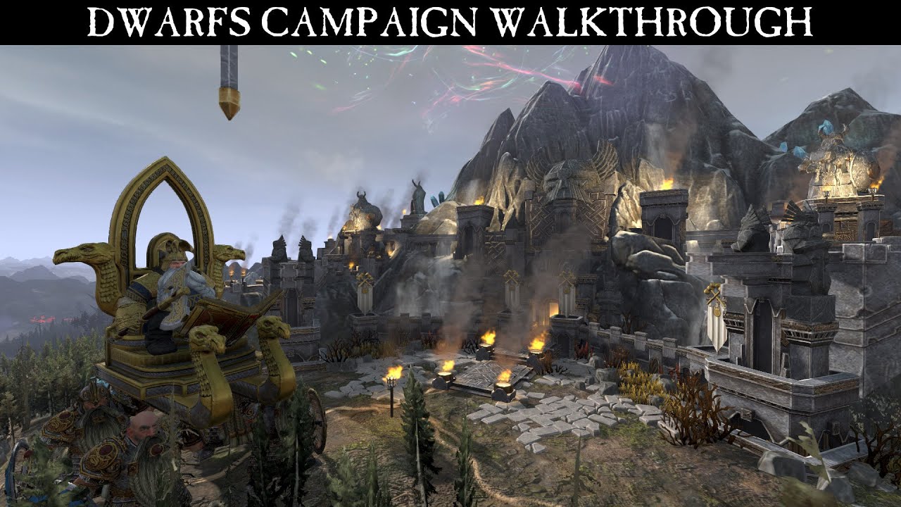 Обложка видео Трейлер Злопамятные гномы Total War: Warhammer
