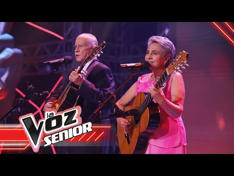 Belén y Anselmo sings ‘Reminiscencias’  | The Voice Senior Colombia 2021