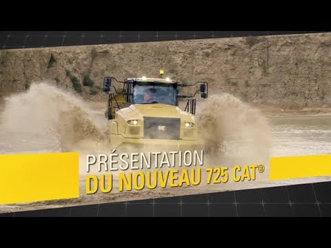 Tombereau articulé Cat®725 | Vidéo de présentation