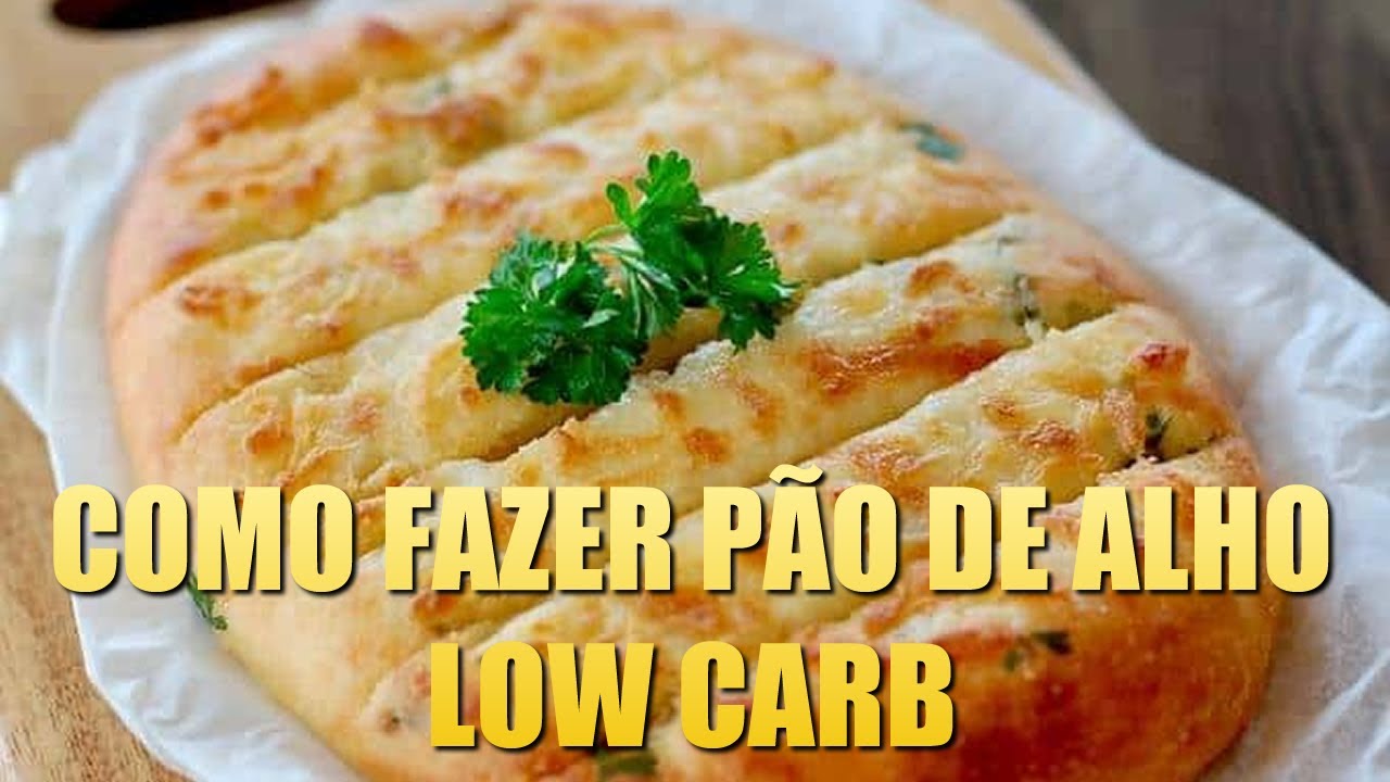 Watch Now Como Fazer Pão de Alho Low Carb Fácil Como Fazer Pão de Alho Low Carb Fácil