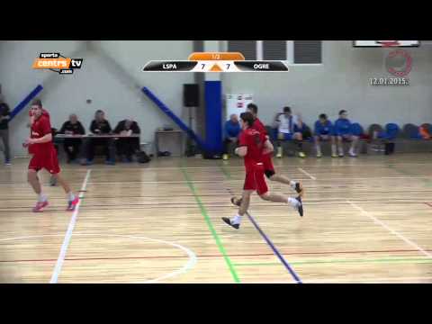 Highlights: Celtnieks/LSPA - HK Ogre/Miandum (12.01.2015.)
