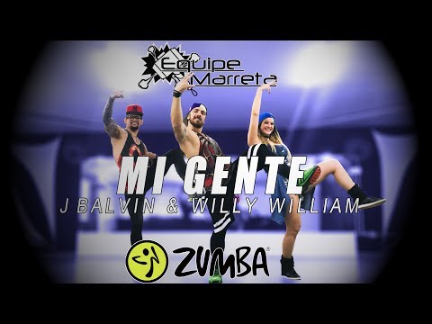 Mi Gente (Versão Zumba) - J Balvin Willy William - Coreografia Equipe Marreta  4K