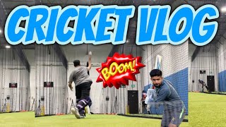 Cricket Vlog 🏏 First Ever Cricket Throw Down Session In Canada ❄️🇨🇦| Lets Hit 1000 Subscribers|