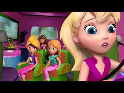 Polly Pocket em Português Brasil 💜Uma grande aventura de tirolesa - Dublado 🌈Desenho infantil