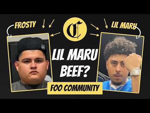 FrostyChasinDough speaks on the Lil Maru Beef? SGV, Foo Community List, Being a Melodic Foo (Part 2)
