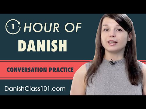 1 Hour of Danish Conversation Practice - Improve Speaking Skills
