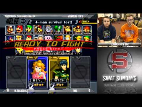 Swat Sundays #10: Ultimascout (Marth) vs BMC (Peach) - Winners Semis