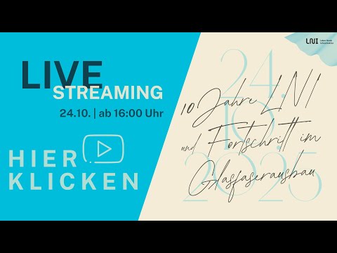 Fortschritt im Glasfaserausbau & 10 Jahre LNI