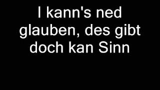 Wolfgang Ambros - Zwickt's mi (Lyrics)