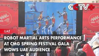 Robot Martial Arts Performance at CMG Spring Festival Gala Wows UAE Audience