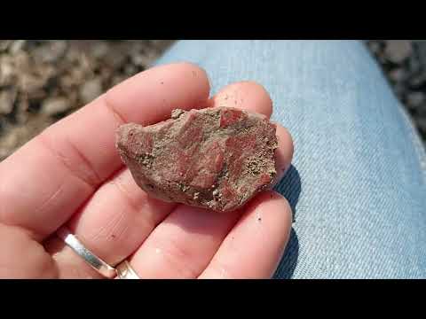 Edelstein suche Amethyst in der Müglitz