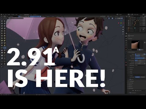 BLENDER 2.91 ALPHA IS HERE! - UPDATES & MORE!