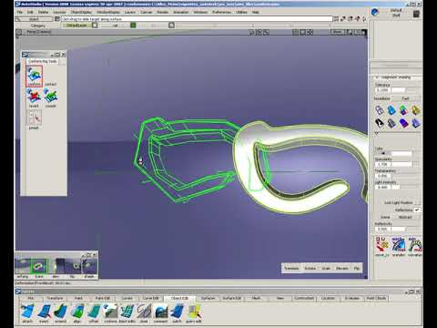 Alias Studio 2008 - Feature Specific Data Modeling DSM Conform