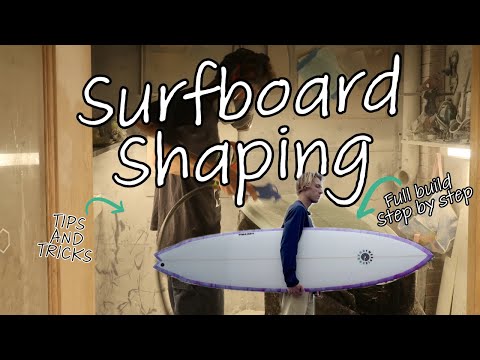 Shaping a Surfboard Start to Finish | Full DIY Build