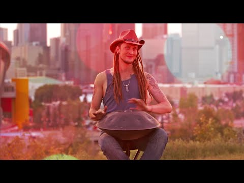 Midnite in the Western Oasis | Calgary Stampede | HandPan @ a Rodeo! | Daniel Waples [HD]