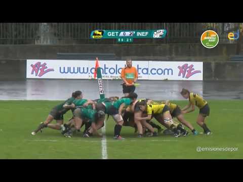 Liga Iberdrola de Rugby RESUMEN J6 Getxo Artea RT v INEF-L'Hospitalet