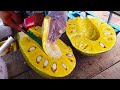 So Satisfying Jackfruit Cutting Skills Cambodian Street Food