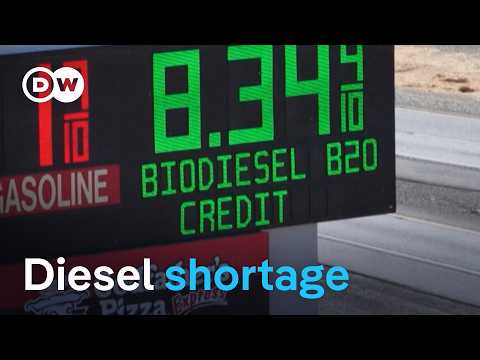 Why diesel prices are surging, even in the world’s biggest exporter | DW News