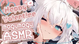 白上フブキ - 【 メン限フブキングダム 】VALENTINE♡chocolate mogumogu ASMR?/Eating Sounds??【ホロライブ/白上フブキ】