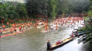preview picture of video 'Serian Bamboo Rafting Challenge 2014 : Part 1 (Tema Mawang)'