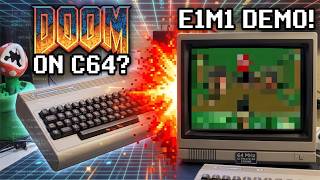 Doom on the Commodore 64? Testing a 64 MHz 3D Engine!