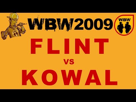 Flint 🆚 Kowal 🎤 WBW 2009 el.3 (freestyle rap battle)