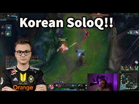 EUW ADC Cookie Can't Believe This Level 1 Play In Korean SoloQ!!