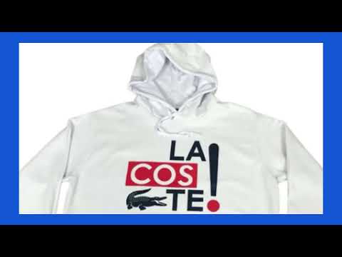 Blusa de Moleton Lacoste Branca