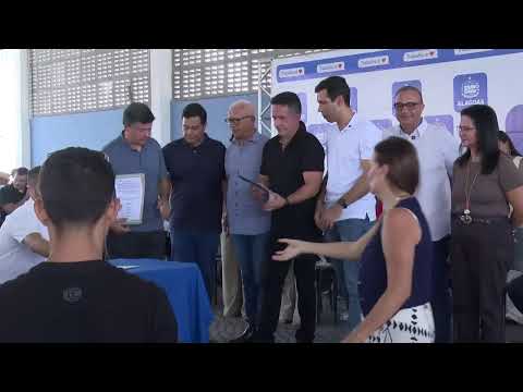 Inaugurações em Cacimbinhas