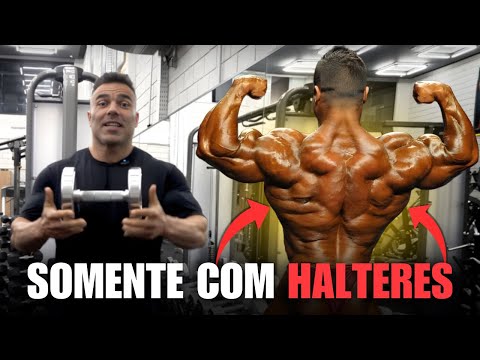 THE 5 BEST BACK EXERCISES WITH DUMBBELLS! (WIDTH AND THICKNESS)