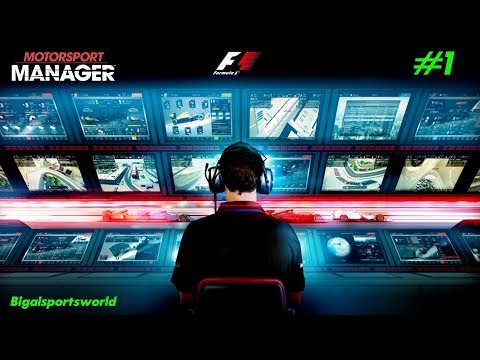 Motorsport Manager | F1 | Tondela | EP1 | Career Mode