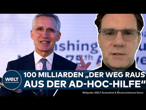 100 MILLIARDEN UKRAINE-HILFE: "Weg raus aus der Ad-hoc-Hilfe in eine systematische Unterstützung"