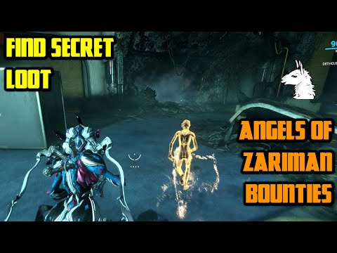 Let's Play Warframe - Angels of Zariman - Find Secret Loot (Bounty Missions)