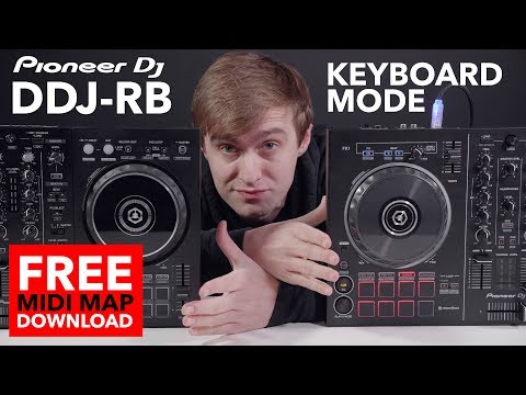Keyboard Mode on Pioneer DDJ RB (Free Midi Map D/L)