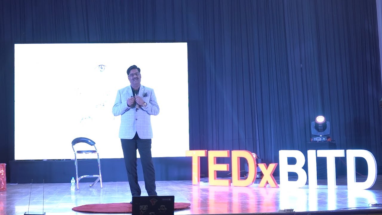 Sanjay Jain on stage