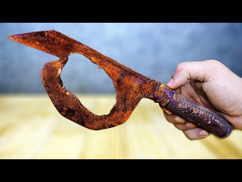 Restoration of WW2 knife - Super Rare in the world