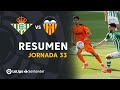 Resumen de Real Betis vs Valencia CF (2-2)