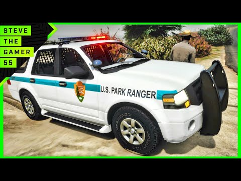 GTA 5 Mod Park Ranger Saturday Patrol| GTA 5 Lspdfr Mod| 4K