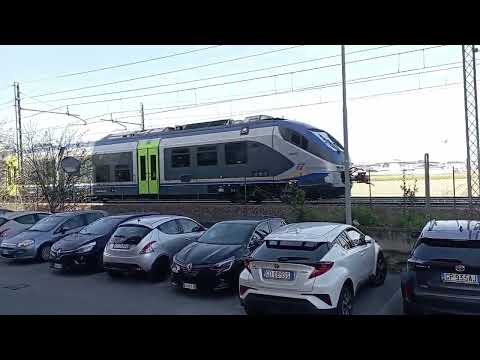 Passaggio a livello di via Pisani Dossi - Novara (doppio transito)