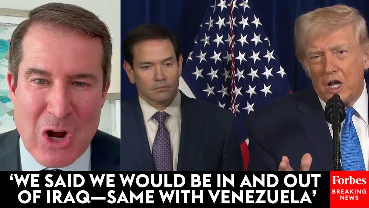 Video | 'The Parallels With Iraq Are Unmistakable': Moulton Lays Into Trump's Ousting Of Maduro