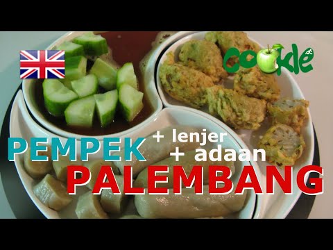 [EN] Recipe PEMPEK - Indonesian fish cake