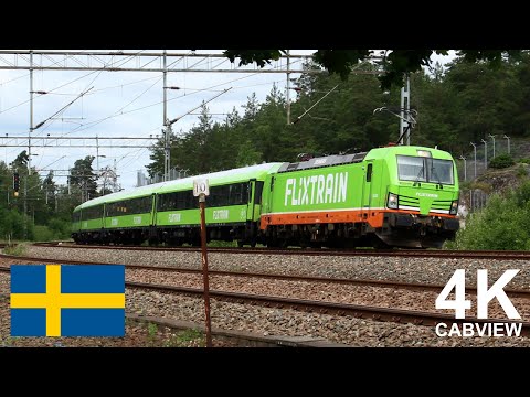 STOCKHOLM SPRING EXPRESS - 4K Cabview